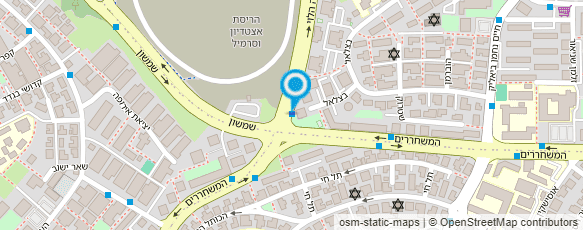 מפת הגעה אל AG שיפוצים