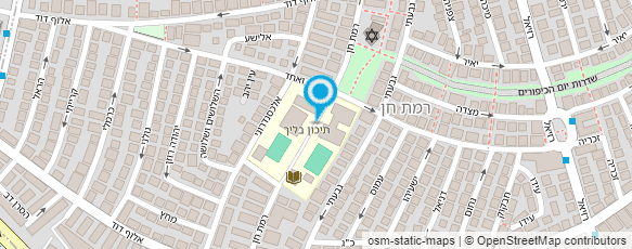 מפת הגעה אל אליה מספרה לכלבים