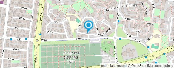 מפת הגעה אל ח.מ. צנרת ושיפוצים