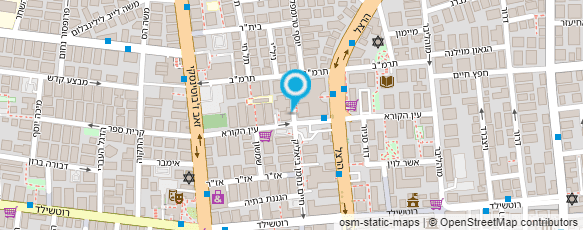 מפת הגעה אל פרידמן הובלות גדולות בלבד!