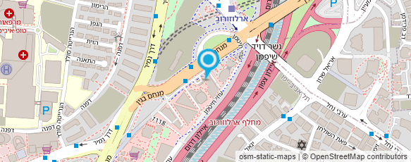 מפת הגעה אל ד״ר שלומי גור | מומחה לעור ושיער | REVIVE
