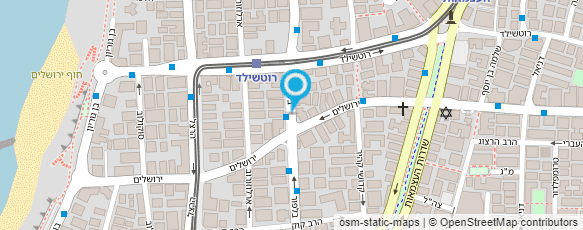 מפת הגעה אל מכבסת קשת