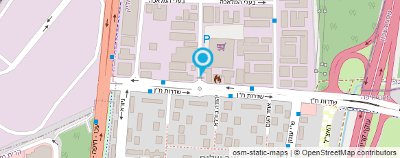 מפת הגעה אל פיצה סלינה