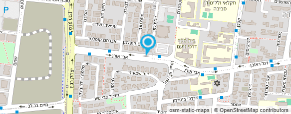 מפת הגעה אל משה גרוניך - משרד עורכי דין