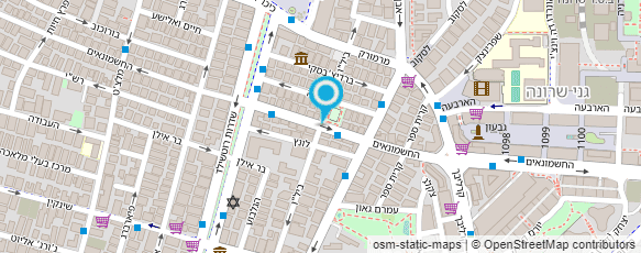 מפת הגעה אל קפה המקרר