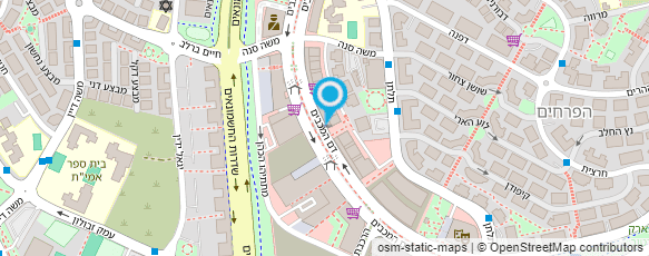 מפת הגעה אל The ShowRoom Bakehouse Modiin