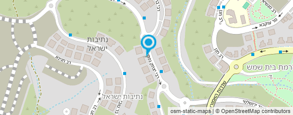 מפת הגעה אל אלישבע דרברמדיגר קלינאית תקשורת