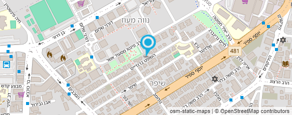 מפת הגעה אל ורד טיפולי פדיקור ומניקור פרא רפואי