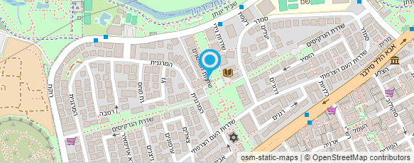 מפת הגעה אל קפה נדנדה