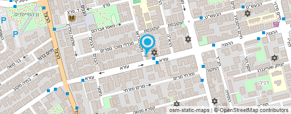 מפת הגעה אל הגהת וכתיבת ומכירת ספרי תורה תפילין ומזוזות