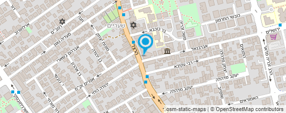 מפת הגעה אל עיצוב שיער רועי ויצמן מפת הגעה אל עיצוב שיער רועי ויצמן