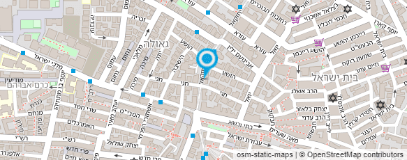 מפת הגעה אל פיצה רונדו