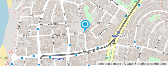 מפת הגעה אל אורי דיין צדק - צבע ושיפוצים