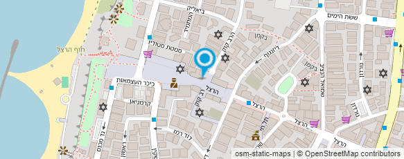 מפת הגעה אל ליזבט לאונטייב ריפוי בעיסוק לילדים