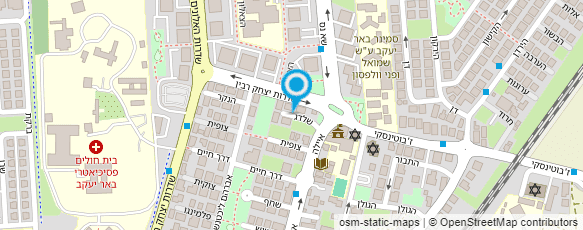 מפת הגעה אל מוניות אקליפטוס באר יעקב