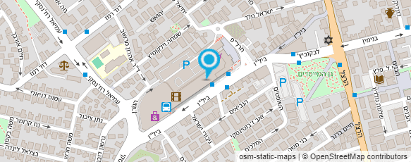 מפת הגעה אל מעבדת שירות דייסון