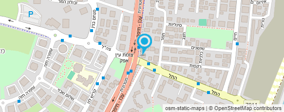 מפת הגעה אל בית החיות קריות מפת הגעה אל בית החיות קריות