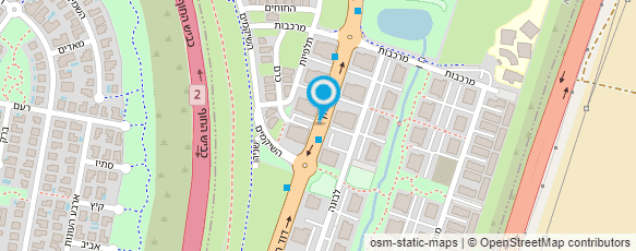 מפת הגעה אל פיצה שמש אור ים