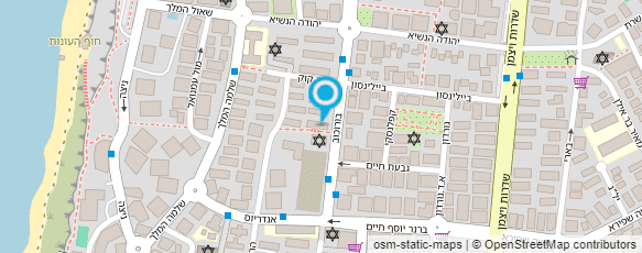 מפת הגעה אל "פיזה פיצה"