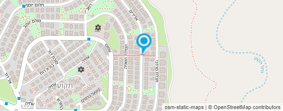 מפת הגעה אל Twito.Gardens