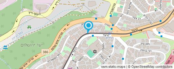 מפת הגעה אל הסטודיו של בטי פיסול בנייר