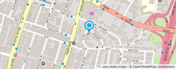 מפת הגעה אל ד"ר דוד קנזי