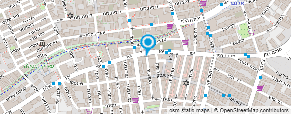 מפת הגעה אל פיתה ברודשטיין