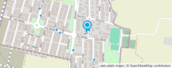 מפת הגעה אל שניצל רקיסימו