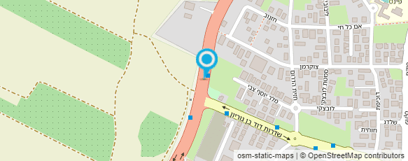 מפת הגעה אל פיצה שמש