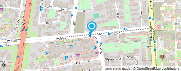 מפת הגעה אל פרופ' דמיטרי יניקייב