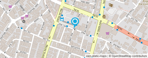 מפת הגעה אל מדפיסה בעיר