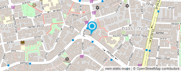 מפת הגעה אל פנינו