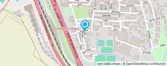 מפת הגעה אל חיים אלומניום