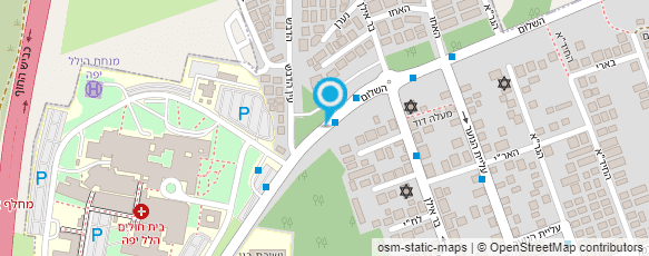 מפת הגעה אל פרופ' רינת גבאי בן-זיו