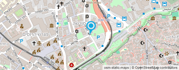 מפת הגעה אל אריאל בעתיקה