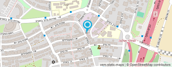 מפת הגעה אל מספרת אדיר ברנס