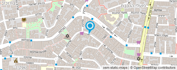 מפת הגעה אל נופר זומר - משרד עורכי דין