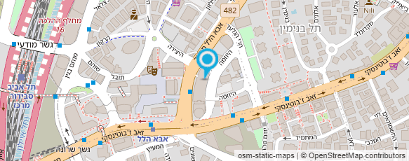 מפת הגעה אל יובל שדמי משרד עו"ד - דיני ספורט