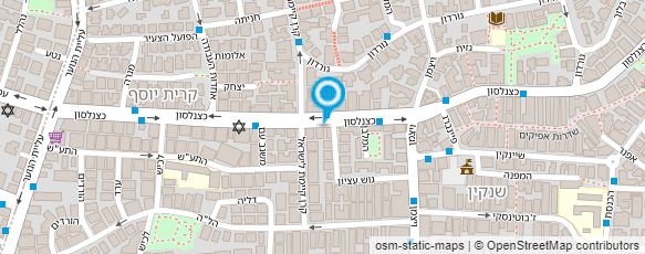 מפת הגעה אל רולה טורטיה בר - כשר בהשגחת הרבנות גבעתיים