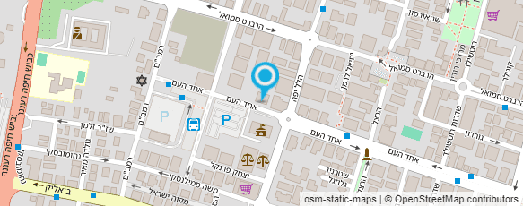 מפת הגעה אל עו"ד סלוק-טאייב איריס