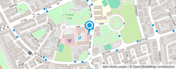 מפת הגעה אל פיצה בריבוע