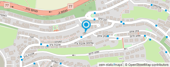 מפת הגעה אל יוגב מיגון ותקשורת