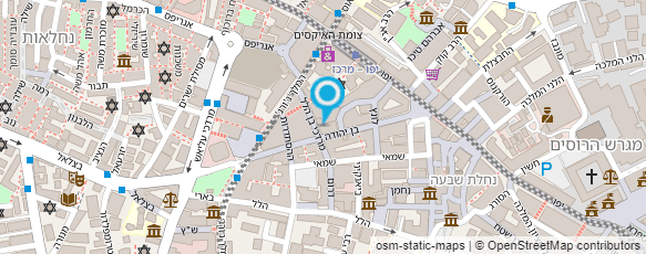 מפת הגעה אל יוסף בן יאיר משרד עו"ד