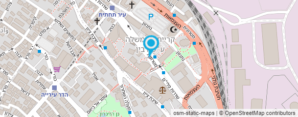 מפת הגעה אל אזהאר יאגורי - משרד עורכי דין