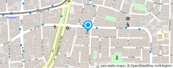 מפת הגעה אל מכון צבעוני