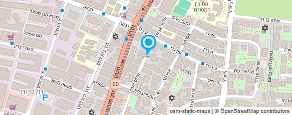 מפת הגעה אל משה גרוס פסיכולוג