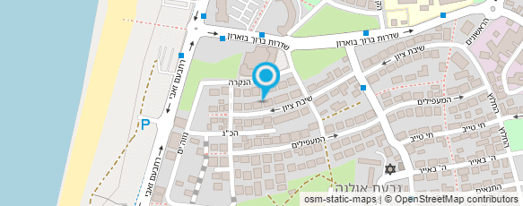 מפת הגעה אל אבינעם חסיד צבעי