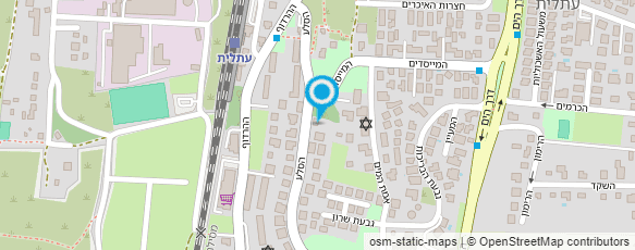 מפת הגעה אל פיצה אליהו עתלית