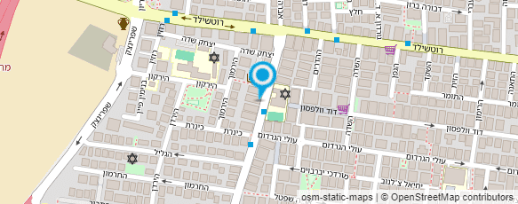 מפת הגעה אל ניר משה ומשה לוי מורים לנהיגה- שיעור ראשון חינם בהזמנת שיעור כפול