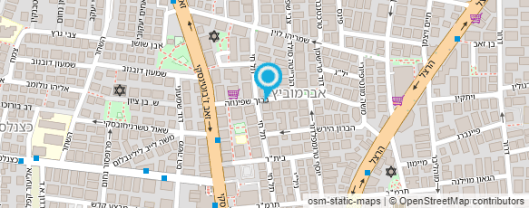 מפת הגעה אל ענבר מגדל קוק